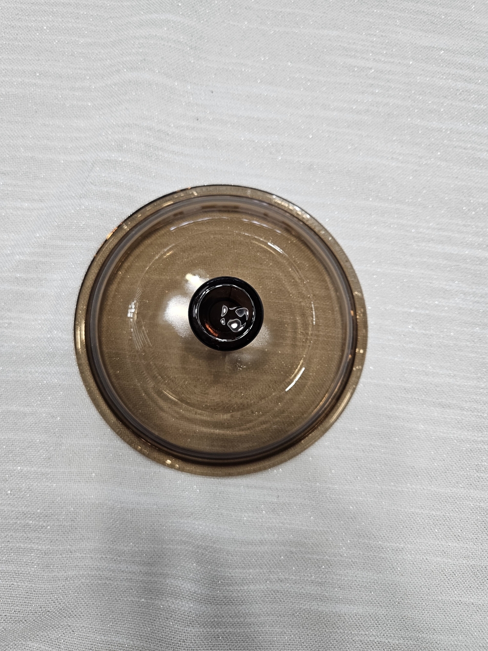 Pyrex V1C 6.5" Glass Lid Amber Glass Replacement Lid for 1.5 L Saucepan Vision